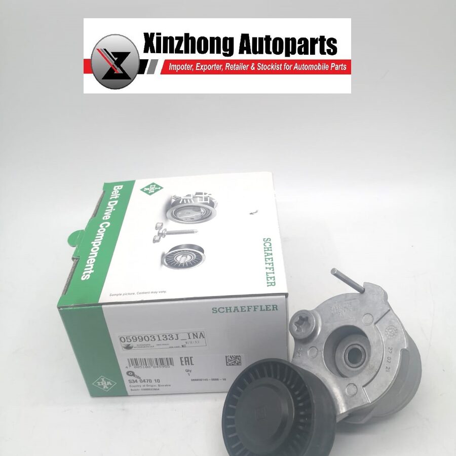 AUDI A4 BELT TENSIONER, INA 534047010 (059903133J_INA)