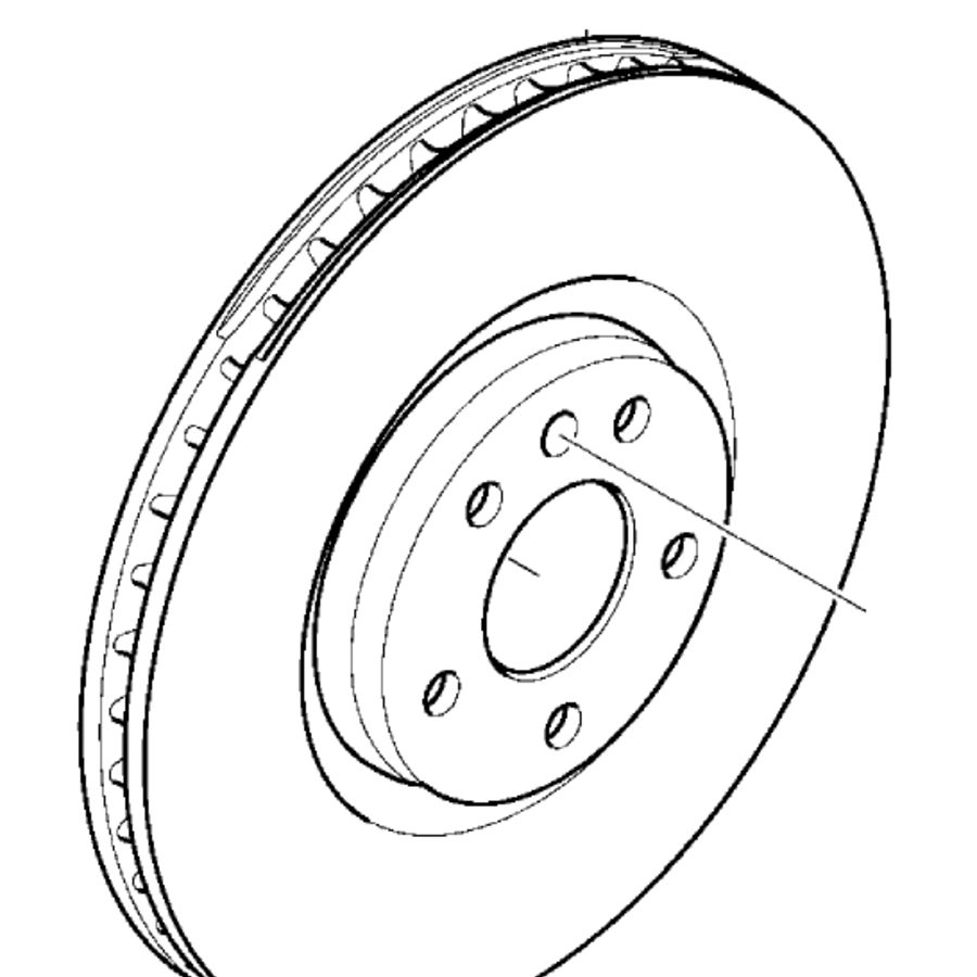 KODIAQ 1.4 CZEA 2018 onwards RR BRAKE DISC (3Q0615601A)