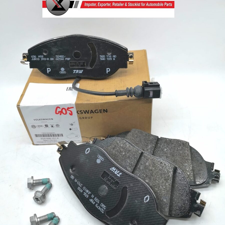 SKODA OCTAVIA RS 2018-2020, KODIAQ 1.4 CZEA 2018 onwards FRONT BRAKE PAD (5Q0698151K)